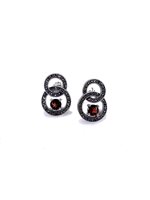 Orecchini Imperial Donna in Argento Granato 214E8882'03 - 214E8882'03